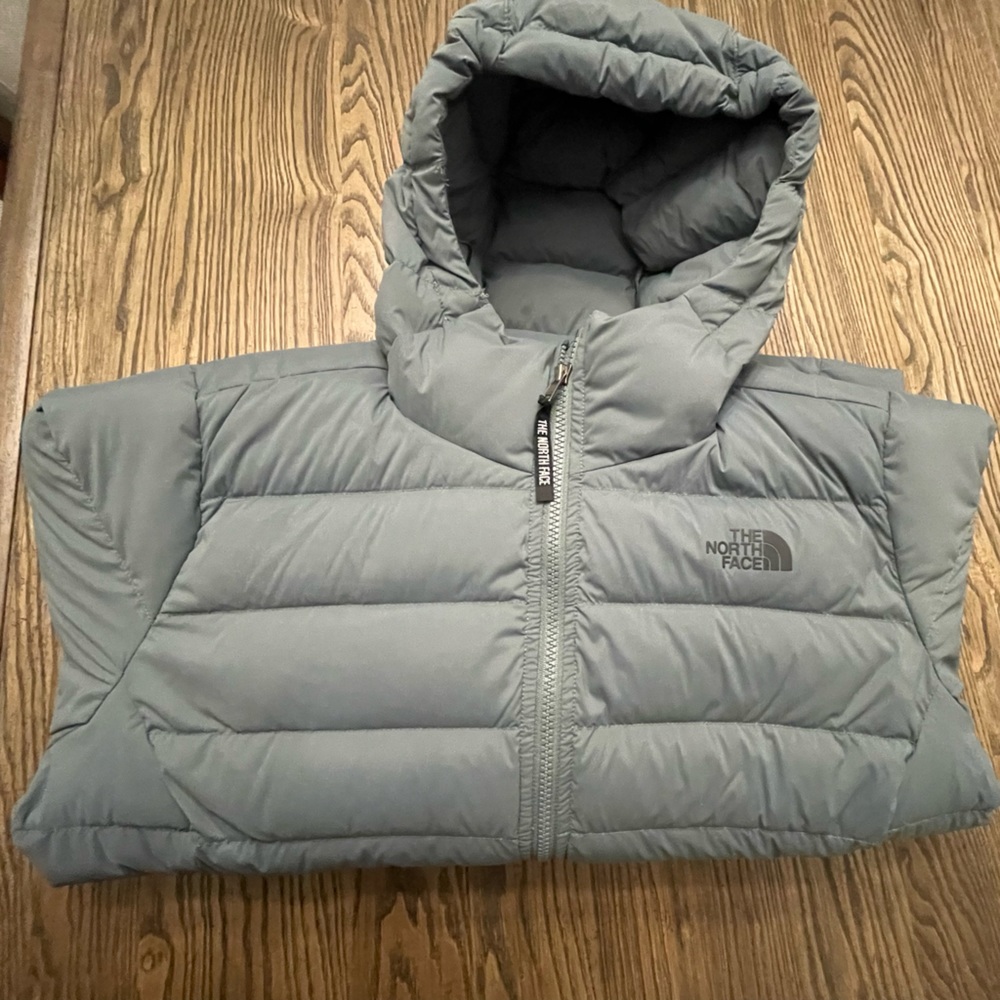 The North Face Stretch Down Jacket in Balsam Green